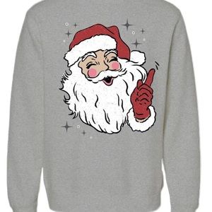 NWOT 2XL Living Fully Santa Sweatshirt